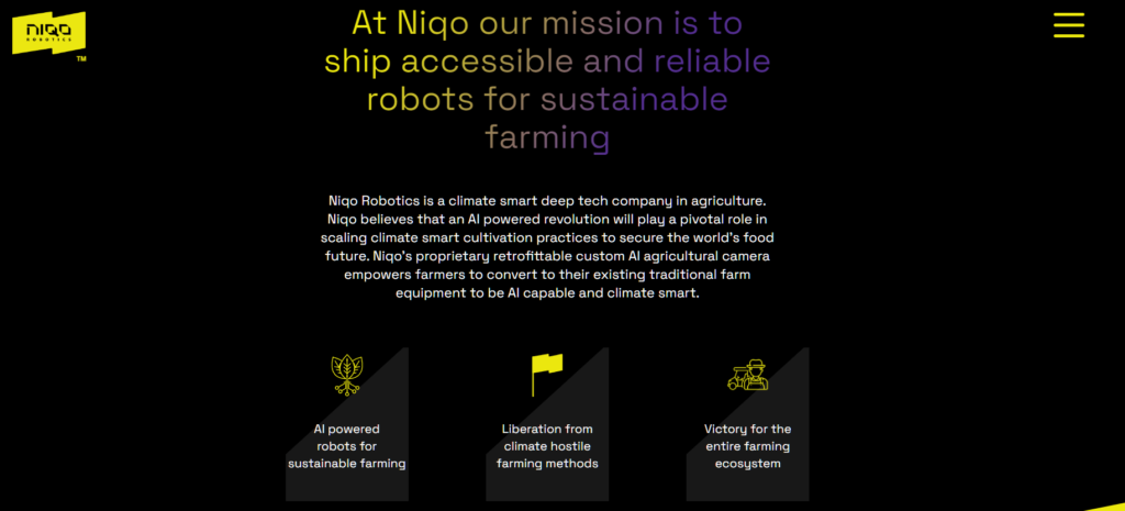 ai startup Niqo Robotics